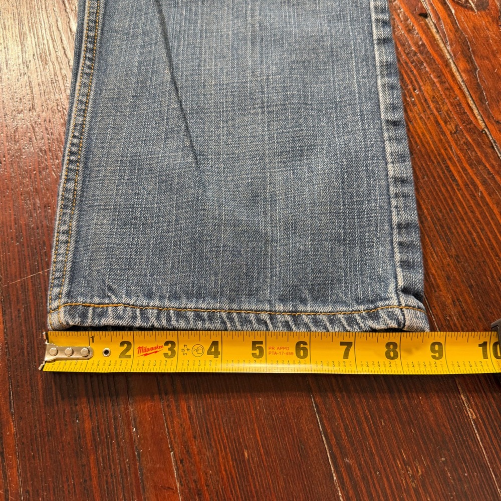 Levis 559 Jeans Mens 33x32 Blue Relaxed Straight 90s Wide Leg Baggy Skater - Picture 5 of 10